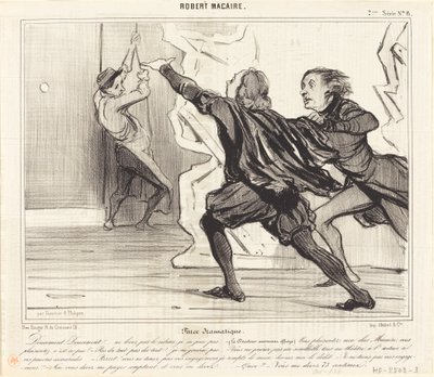 Dramatická fraška od Honoré Daumier