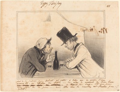 Musíte být opatrný otče Balivot, vašemu malému je šestnáct... od Honoré Daumier