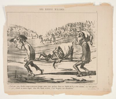 Takhle tě to nesmí mrzet, chudáčku od Honoré Daumier