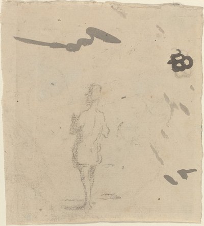 Postava muže od Honoré Daumier