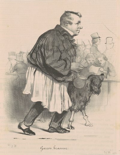 Sládek chlapec... od Honoré Daumier