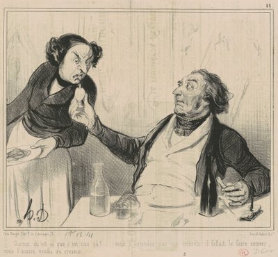 Chlapče, co to je?... od Honoré Daumier