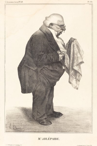 Unavený otec od Honoré Daumier