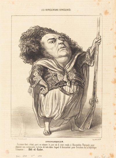 Henri de Larochejacquelein od Honoré Daumier