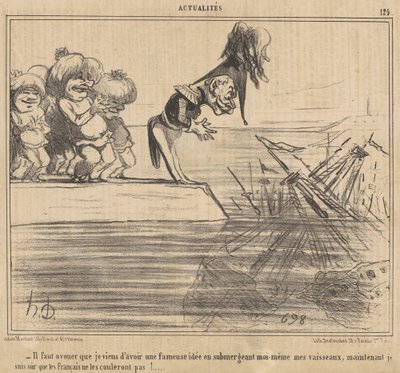 Musím přiznat, že jsem měl zrovna... od Honoré Daumier