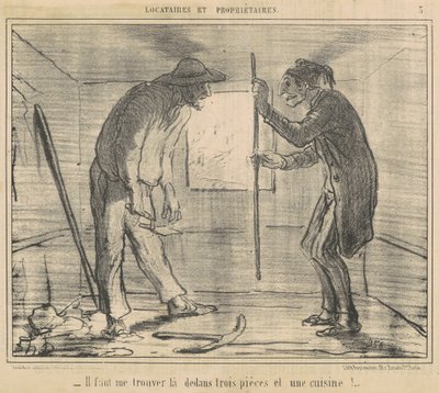Musíš mě najít... tři kusy... od Honoré Daumier