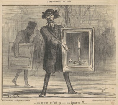 To mi odmítli... od Honoré Daumier