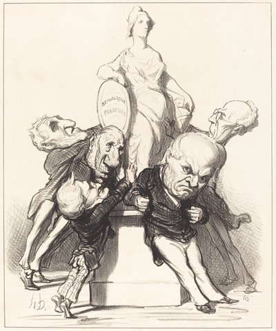 Tvrdí, že ji podporují od Honoré Daumier