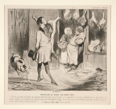 Cestovní dojmy z od Honoré Daumier