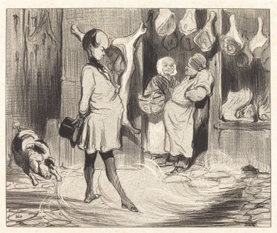 Cestovatelské dojmy velkého básníka od Honoré Daumier