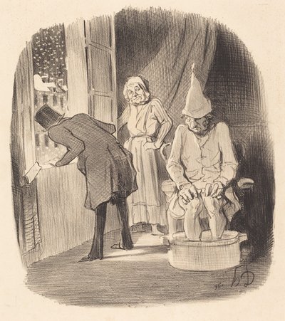 Nevýhoda umístění vašeho ubytování... od Honoré Daumier