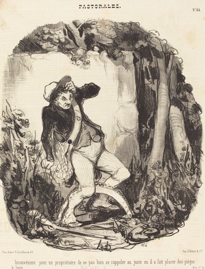 Nevýhoda pro majitele, že... od Honoré Daumier