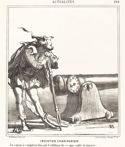 Charivarický vynález od Honoré Daumier