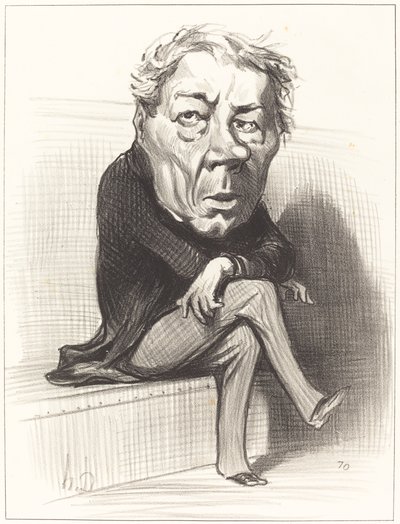 J. Marie Joseph Deville od Honoré Daumier