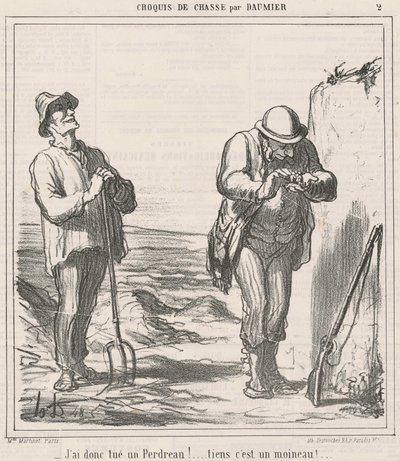 Tak jsem zabil koroptev! od Honoré Daumier