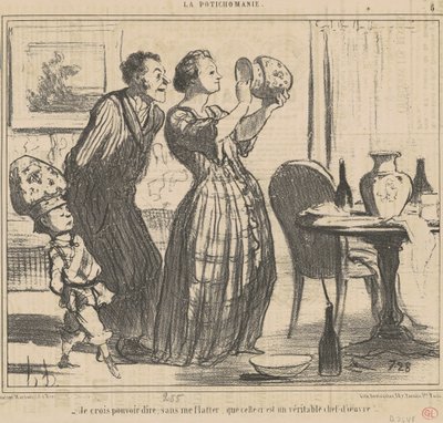 Myslím, že můžu říct, aniž bych si lichotil... od Honoré Daumier