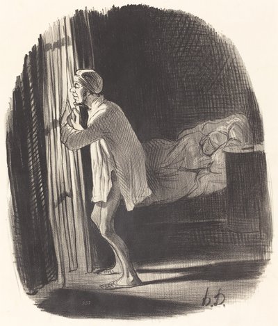 Myslím, že jsem slyšel zpívat sovu... od Honoré Daumier