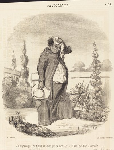 Myslel jsem, že je to zábavnější... od Honoré Daumier