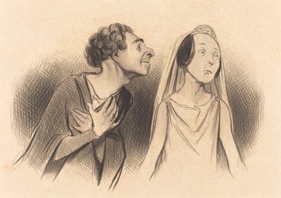 Odcházím zamilovaný víc než kdy jindy... od Honoré Daumier