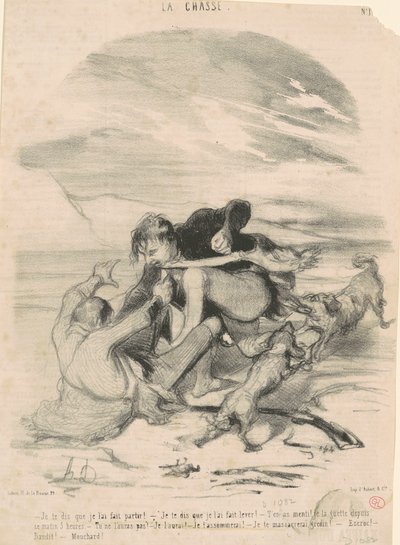 Říkám vám, že jsem to zvládl od Honoré Daumier