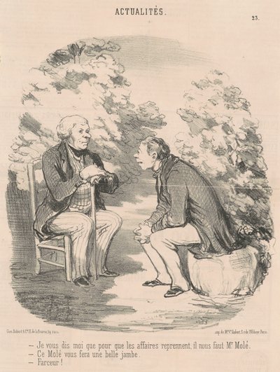 Říkám vám, že... potřebujeme pana Molého... od Honoré Daumier