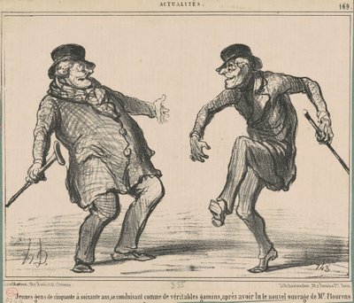 Mladí lidé od padesáti do šedesáti let... od Honoré Daumier