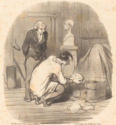 Umělec – to je ono!... od Honoré Daumier
