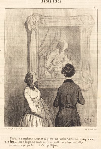 Umělec mě zastupoval, když píšu od Honoré Daumier