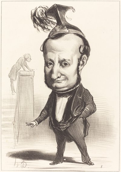 L. F. Raymond Wolowski od Honoré Daumier