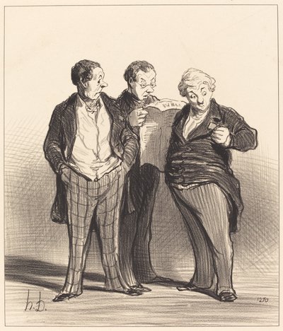 Zákaz nošení vyznamenání od Honoré Daumier