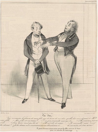 Tečka... znáš štěstí... od Honoré Daumier