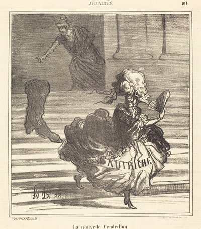 Nová Popelka od Honoré Daumier
