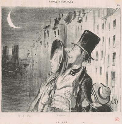 Pohled od Honoré Daumier