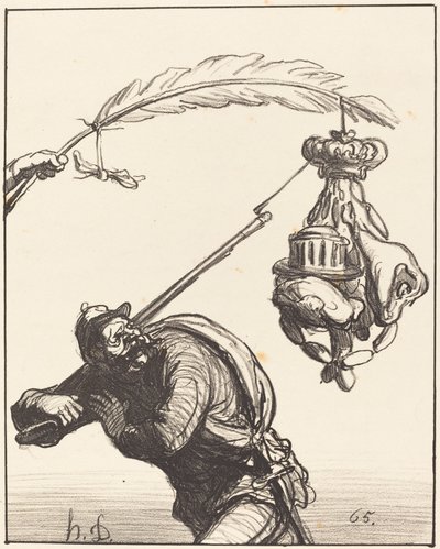 mír za každou cenu od Honoré Daumier