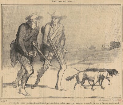 Takhle prší už... od Honoré Daumier