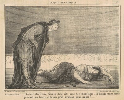 Princezna od Honoré Daumier