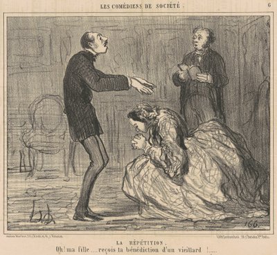 Opakování od Honoré Daumier