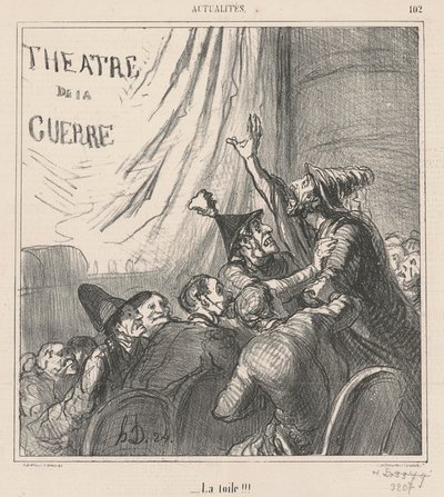 Síť!!! od Honoré Daumier