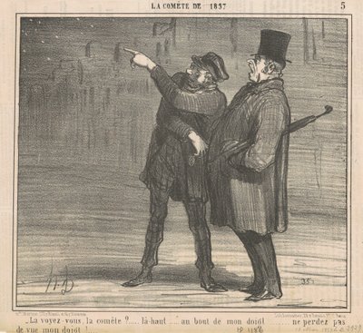 Vidíš tu kometu? ... od Honoré Daumier