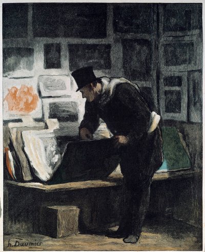 L"amatérské d"tisky Kresba Honore Daumier od Honoré Daumier