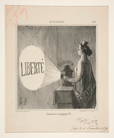 Kouzelná lucerna!!!, #257 z News od Honoré Daumier
