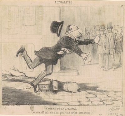 Strom svobody od Honoré Daumier