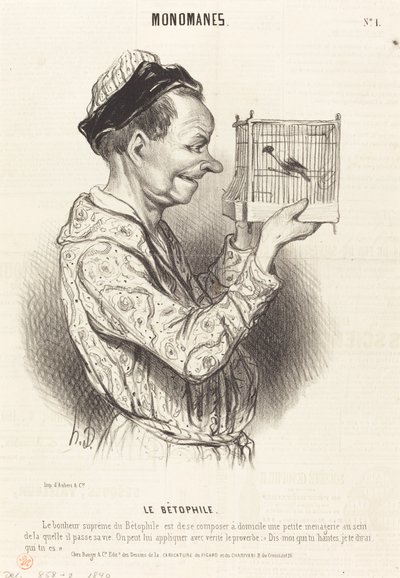 Betofil od Honoré Daumier