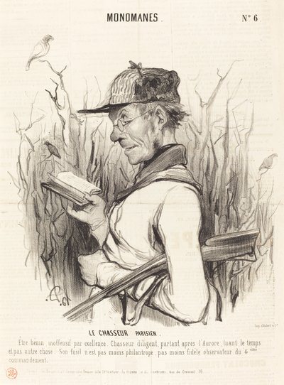 Pařížský lovec od Honoré Daumier