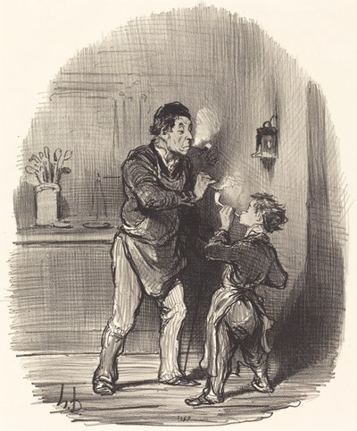 Filosof Chiffonier od Honoré Daumier