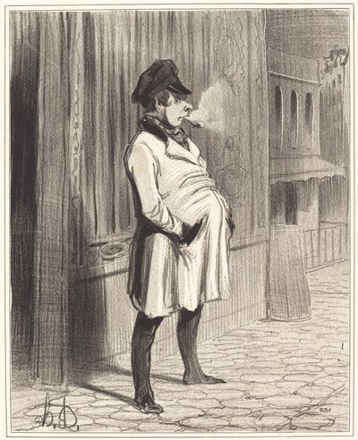Clicker od Honoré Daumier