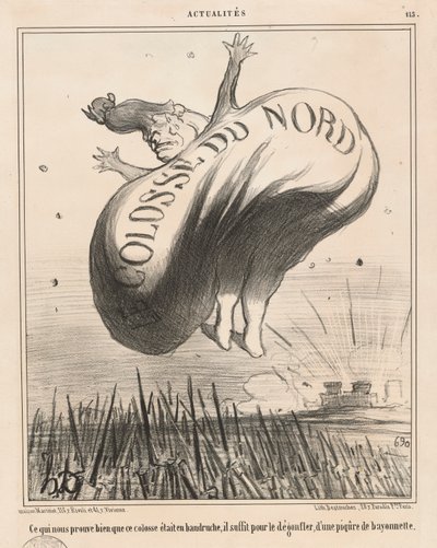 The Colossus of the North (Co se nám osvědčuje od Honoré Daumier