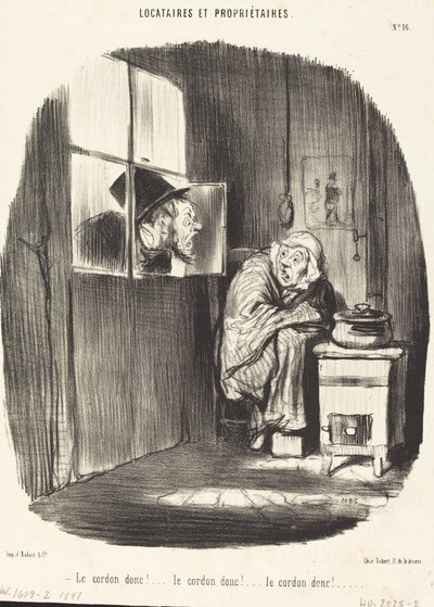 Takže šňůra!... od Honoré Daumier