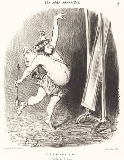 Odjezd na ples od Honoré Daumier