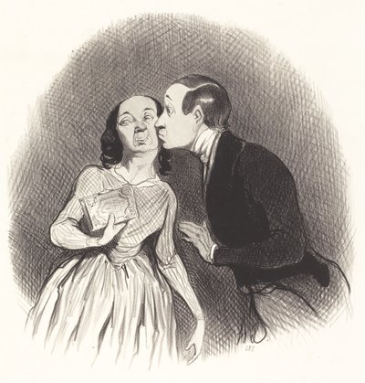 Nový rok od Honoré Daumier